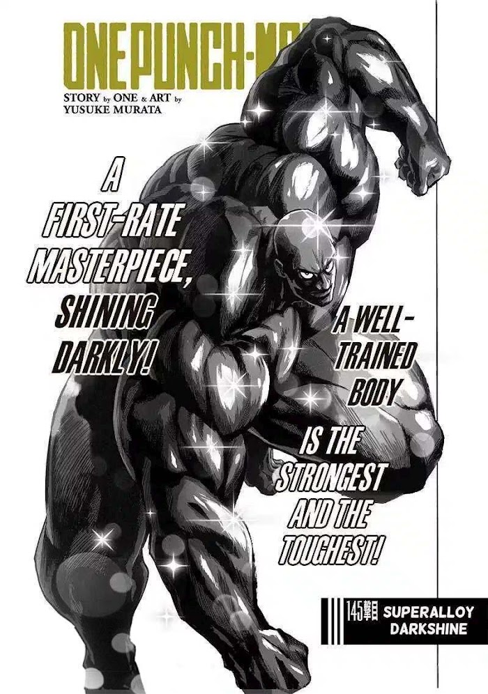 One Punch Man - Chapter 145  super alloy dark shine image 02